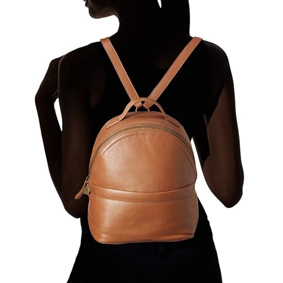 Lucky Brand Backpack Brown Leather Backpack - Picture 3 of 7